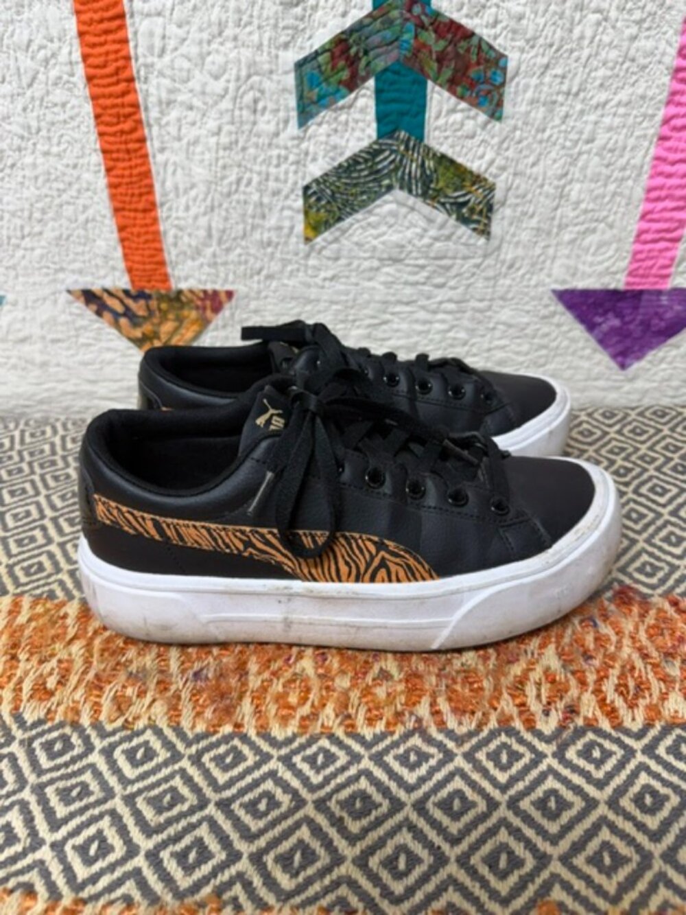 Puma Kaia Platform Sneakers Woman's Size 8